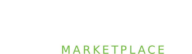 Marketplace Logo White