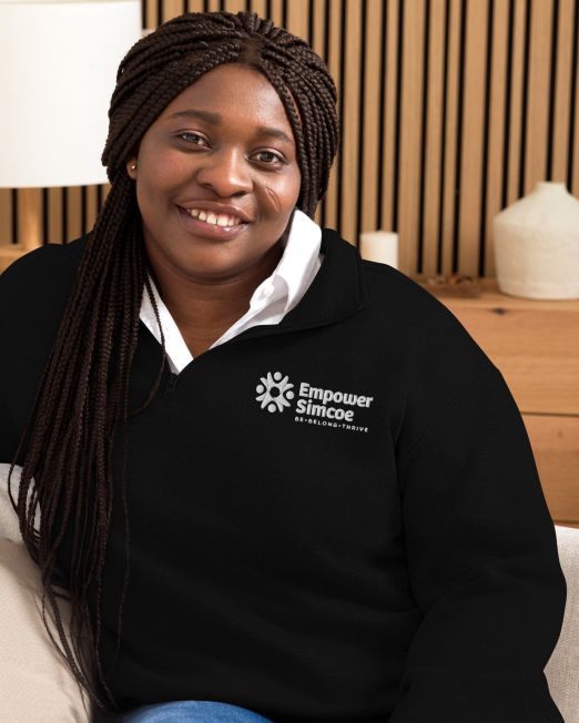 Unisex fleece pullover