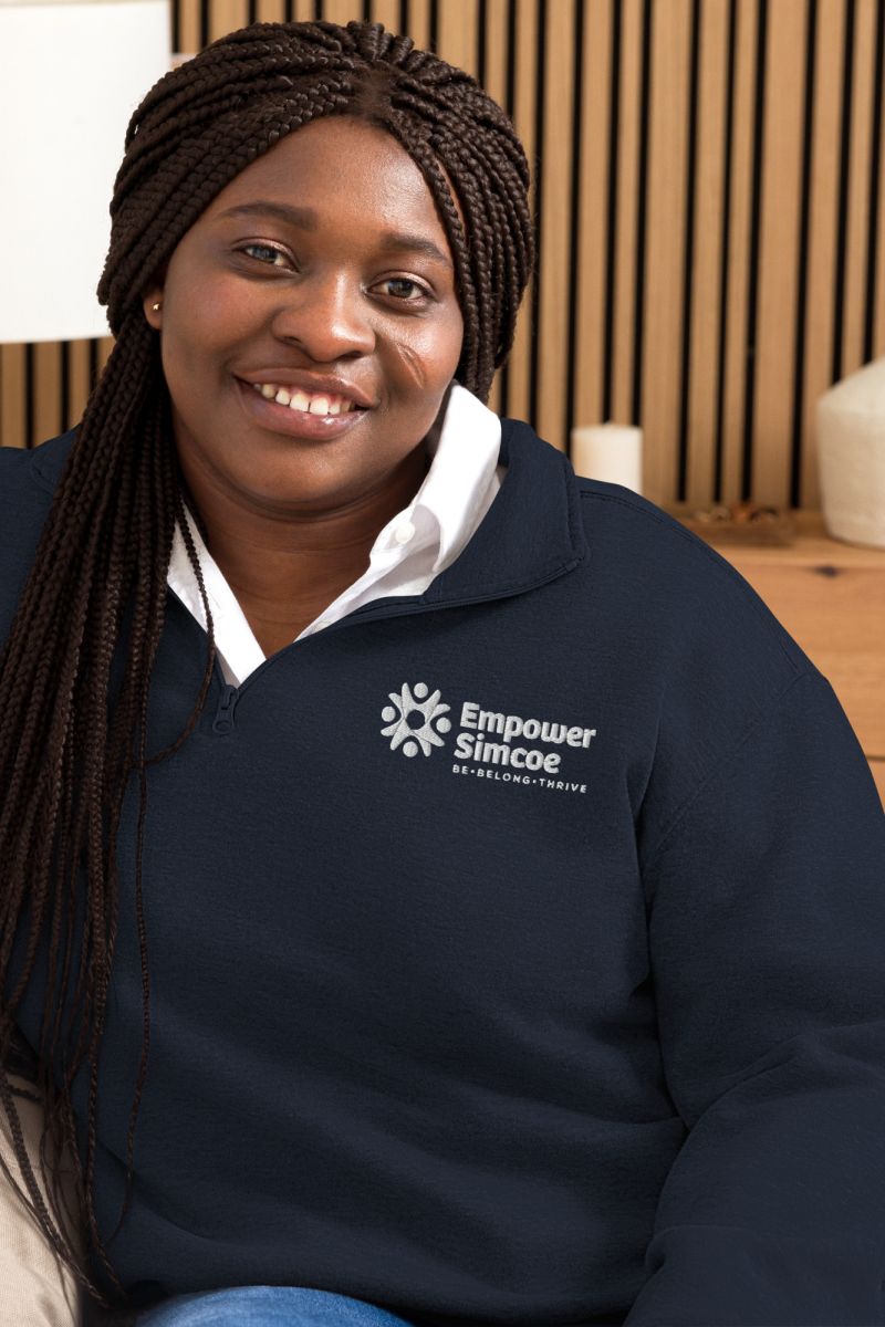 Unisex fleece pullover